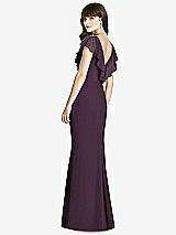 Rear View Thumbnail - Aubergine After Six Bridesmaid Dress 6779