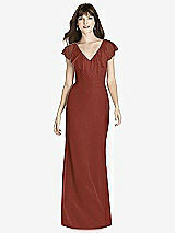 Front View Thumbnail - Auburn Moon After Six Bridesmaid Dress 6779