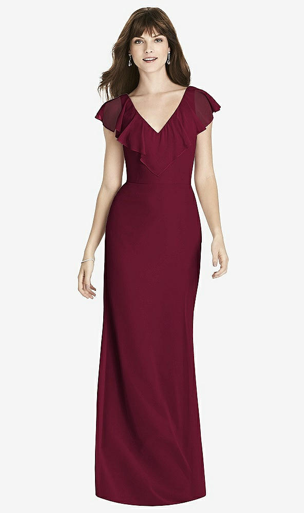 Front View - Cabernet After Six Bridesmaid Dress 6779