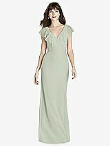 Front View Thumbnail - Celadon After Six Bridesmaid Dress 6779