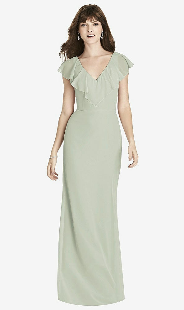 Front View - Celadon After Six Bridesmaid Dress 6779