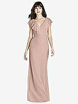 Front View Thumbnail - Neu Nude After Six Bridesmaid Dress 6779