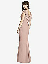 Rear View Thumbnail - Neu Nude After Six Bridesmaid Dress 6779