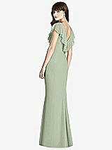 Rear View Thumbnail - Sage After Six Bridesmaid Dress 6779