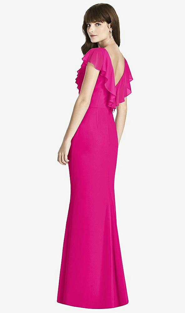 Back View - Think Pink After Six Bridesmaid Dress 6779