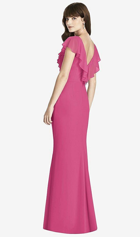 Back View - Tea Rose After Six Bridesmaid Dress 6779