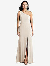 Front View Thumbnail - Oat Bella Bridesmaids Dress BB138