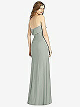 Rear View Thumbnail - Willow Green Bella Bridesmaids Dress BB139