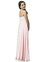 Rear View Thumbnail - Ballet Pink Junior Bridesmaid Style JR518