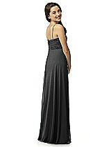 Rear View Thumbnail - Black Junior Bridesmaid Style JR518