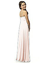 Rear View Thumbnail - Blush Junior Bridesmaid Style JR518