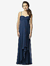 Front View Thumbnail - Midnight Navy Junior Bridesmaid Style JR518