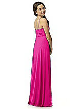 Rear View Thumbnail - Think Pink Junior Bridesmaid Style JR518