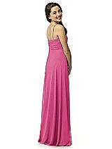 Rear View Thumbnail - Tea Rose Junior Bridesmaid Style JR518