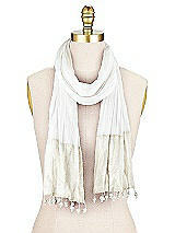 Alt View 1 Thumbnail - Ivory Isabella Wrap