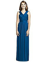 Front View Thumbnail - Cerulean Dessy Collection Junior Bridesmaid Dress JR535