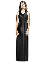 Front View Thumbnail - Black Dessy Collection Junior Bridesmaid Dress JR535