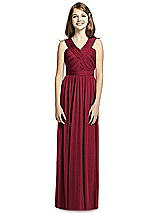 Front View Thumbnail - Burgundy Dessy Collection Junior Bridesmaid Dress JR535