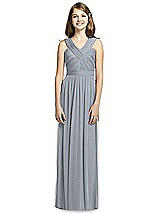 Front View Thumbnail - Platinum Dessy Collection Junior Bridesmaid Dress JR535