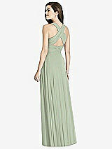 Rear View Thumbnail - Sage Bella Bridesmaids Dress BB117