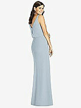 Rear View Thumbnail - Mist Thread Bridesmaid Style Ines