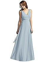 Front View Thumbnail - Mist Thread Bridesmaid Style Layla