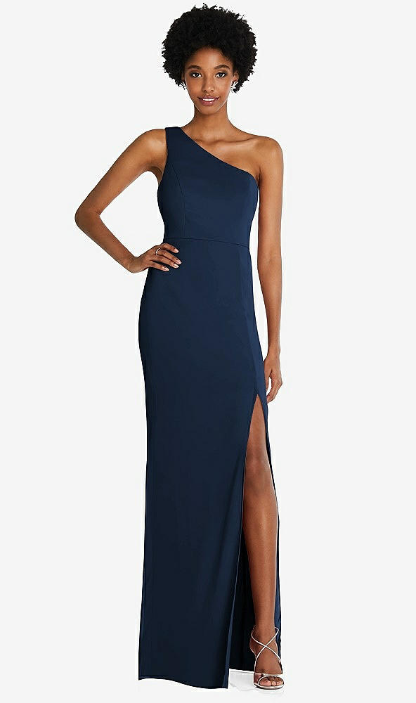 Front View - Midnight Navy Thread Bridesmaid Style Addison