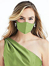 Alt View 2 Thumbnail - Mojito Satin Twill Reusable Face Mask