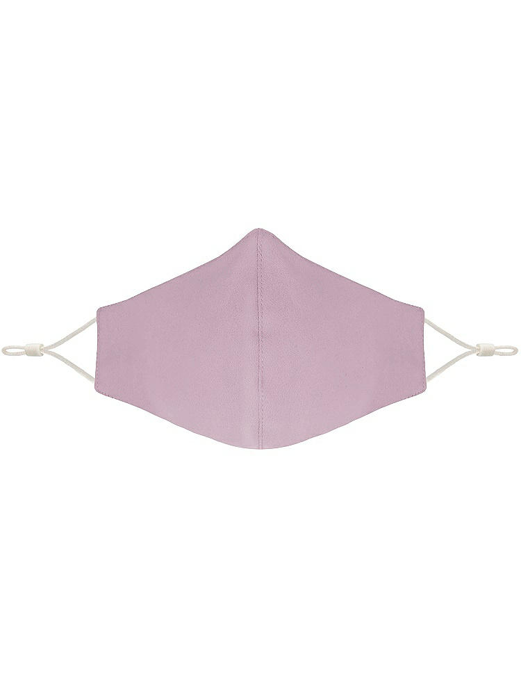 Front View - Suede Rose Crepe Reusable Face Mask