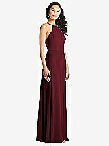 Side View Thumbnail - Cabernet Bella Bridesmaids Dress BB129