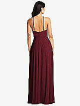 Rear View Thumbnail - Cabernet Bella Bridesmaids Dress BB129