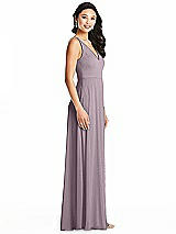 Side View Thumbnail - Lilac Dusk Bella Bridesmaids Dress BB131