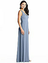 Side View Thumbnail - Cloudy Bella Bridesmaids Dress BB131