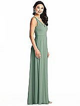 Side View Thumbnail - Seagrass Bella Bridesmaids Dress BB131