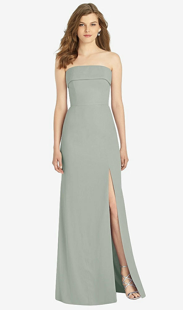 Front View - Willow Green Bella Bridesmaids Dress BB139