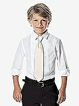 Front View Thumbnail - Ivory Yarn-Dyed Boy's Slider Tie by After Six