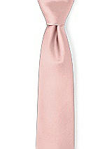 Front View Thumbnail - Rose Matte Satin Neckties by After Six