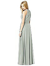 Rear View Thumbnail - Willow Green After Six Bridesmaid Dress 6704