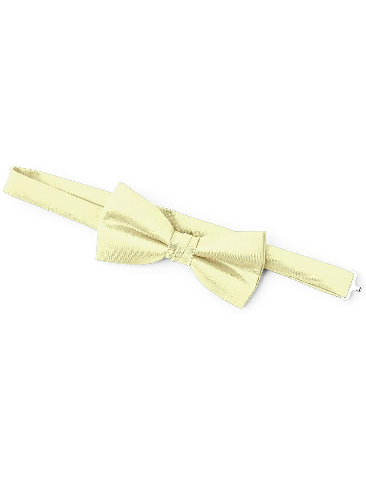 Back View - Butter Yellow Classic Yarn-Dyed Bow Ties by After Six