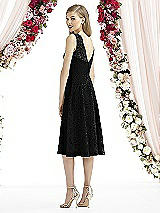 Rear View Thumbnail - Black After Six Bridesmaid Dress 6738