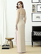 Rear View Thumbnail - Champagne & Blush Dessy Collection Style 2956