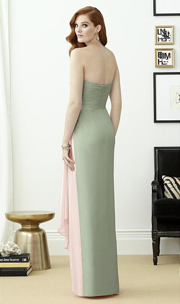 Back View - Sage & Blush Dessy Collection Style 2956