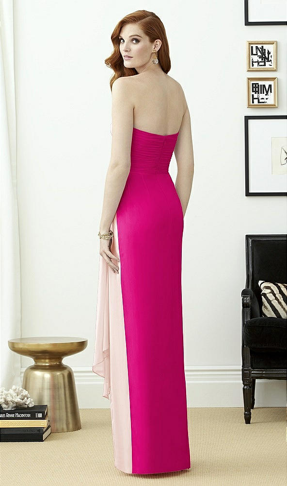 Back View - Think Pink & Blush Dessy Collection Style 2956