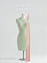 Front View Thumbnail - Vintage Primrose Sage & Blush Dessy Collection Style 2956