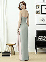 Rear View Thumbnail - Willow Green & Blush Dessy Collection Style 2956