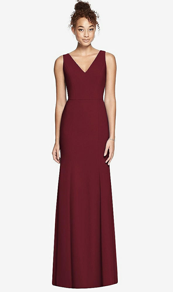 Back View - Cabernet Bella Bridesmaids Dress BB116