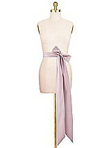 Alt View 2 Thumbnail - Dusty Rose Satin Twill Wedding Sash