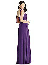 Rear View Thumbnail - Majestic Gold Dessy Shimmer Bridesmaid Dress 3042LS