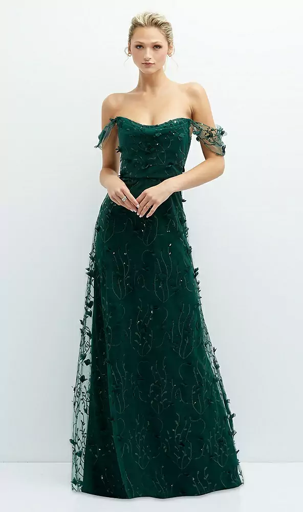 Dessy Collection 3135 Evergreen