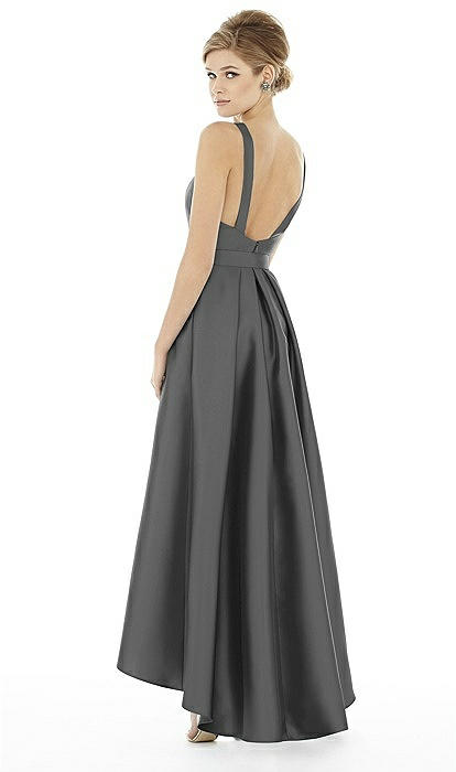 Alfred Sung Style D706 In Gunmetal | The Dessy Group